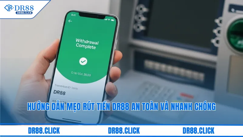 Hướng dẫn mẹo rút tiền dr88 an toàn và nhanh chóng