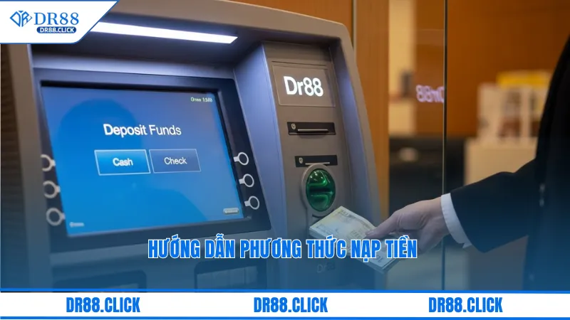 Hướng dẫn phương thức nạp tiền 