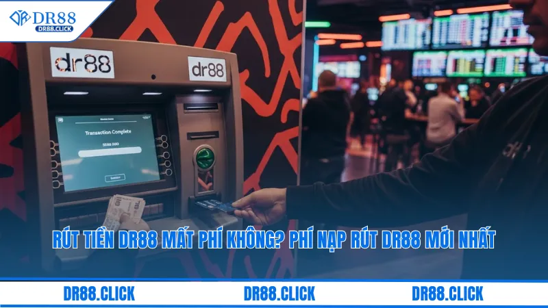 Rút Tiền DR88 Mất Phí Không? Phí Nạp Rút DR88 Mới Nhất